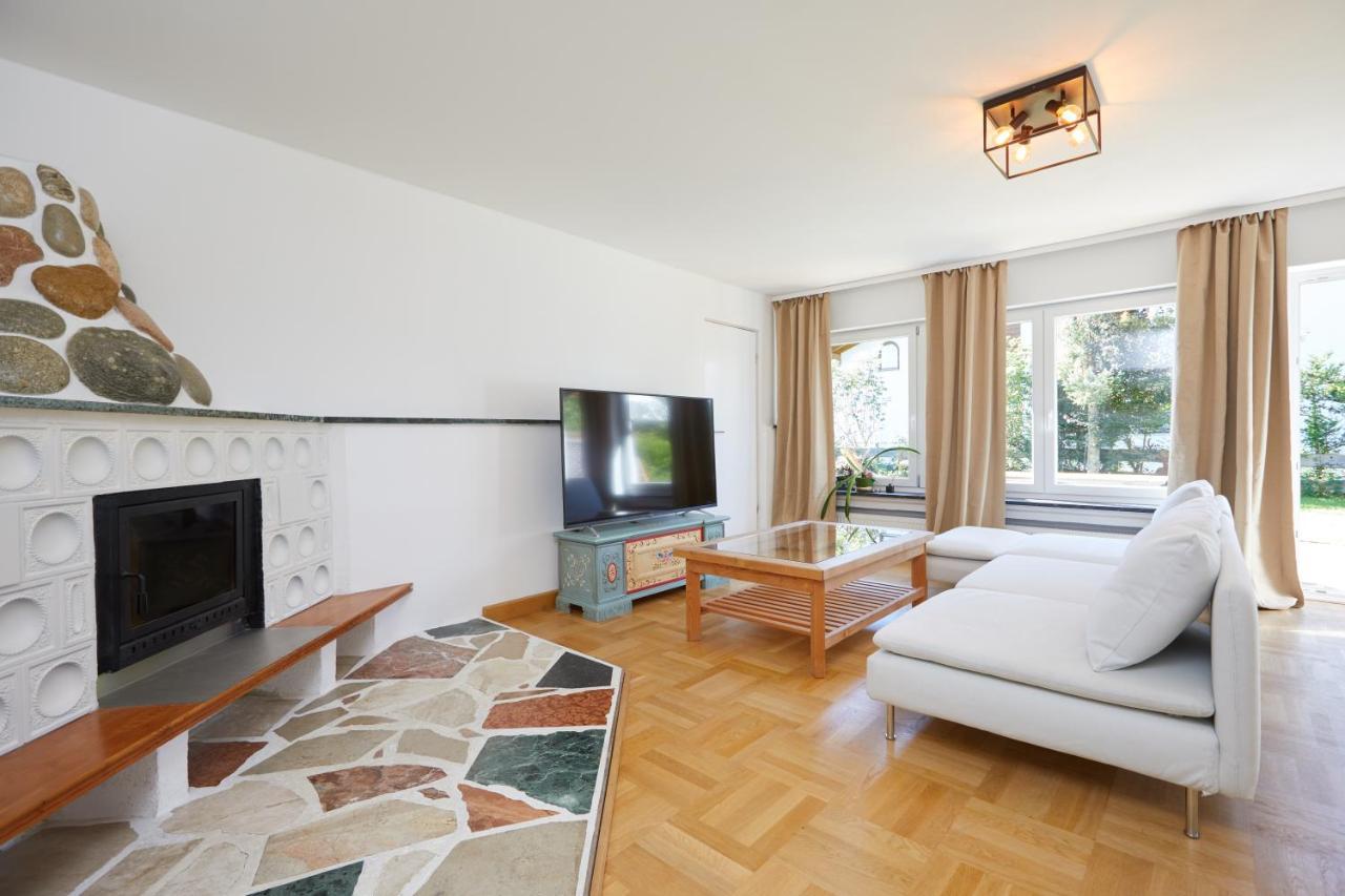Ferienwohnung Zum Hirschgarten Krün Buitenkant foto