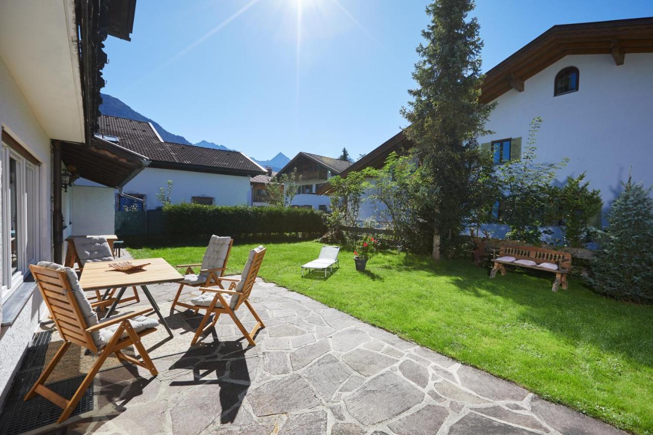 Ferienwohnung Zum Hirschgarten Krün Buitenkant foto